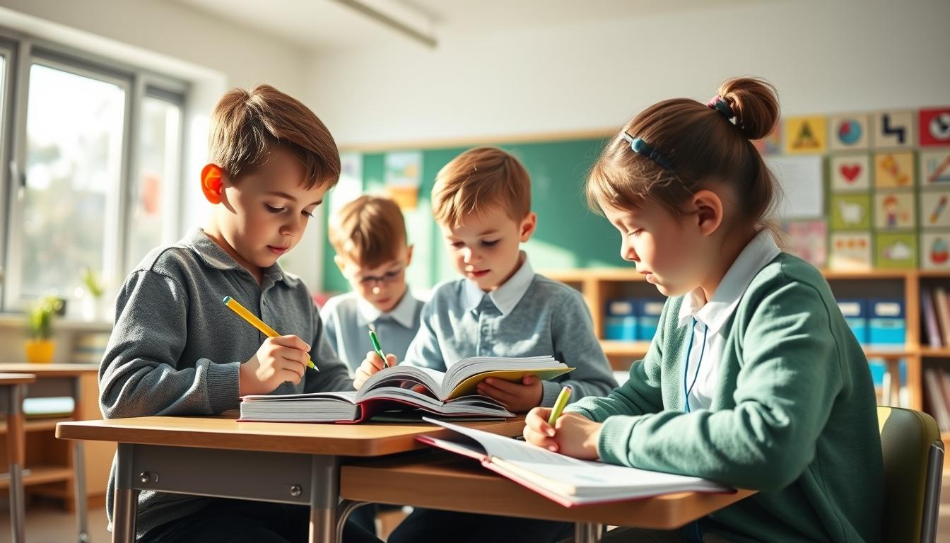 Organized study environment supporting productive learning